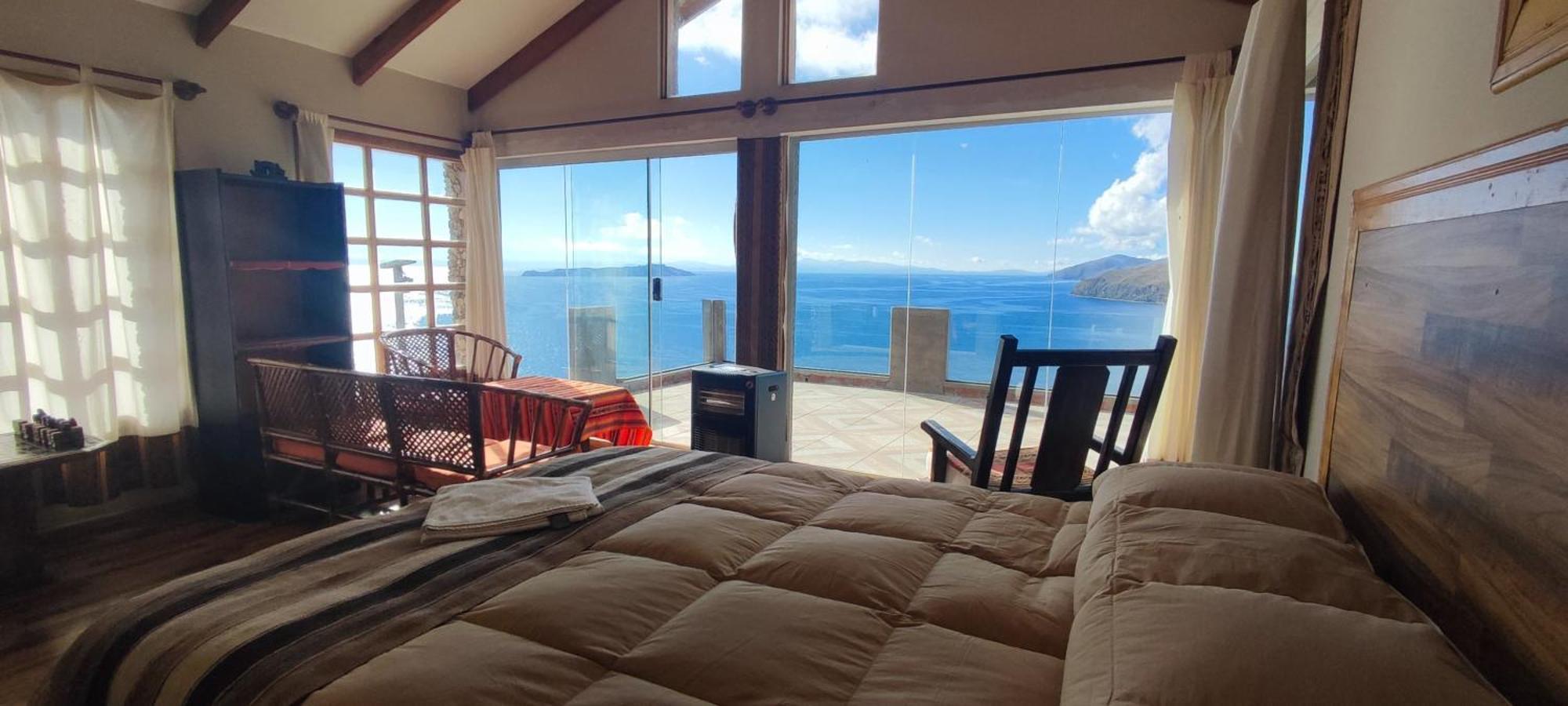 Inti Illimani Lodge Comunidad Yumani Eksteriør bilde