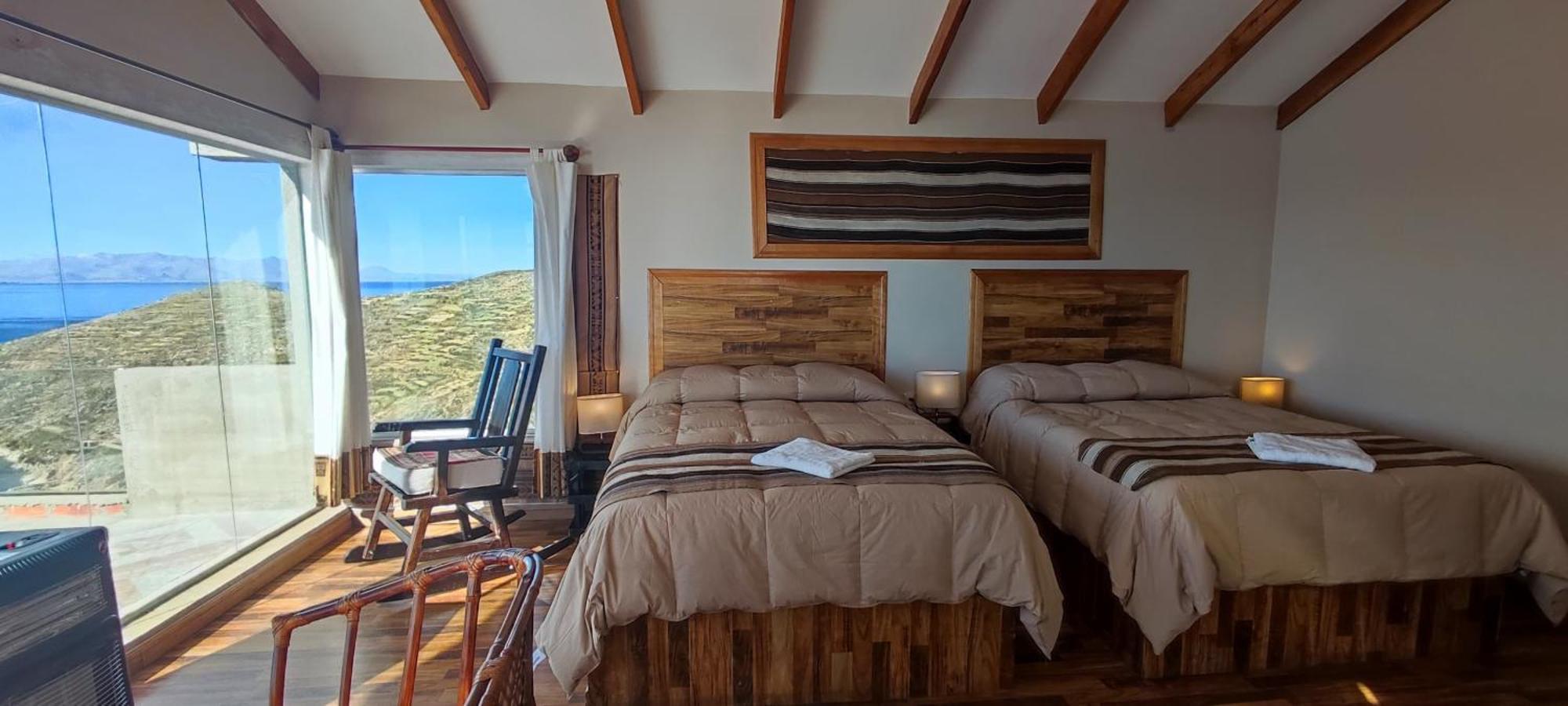 Inti Illimani Lodge Comunidad Yumani Eksteriør bilde