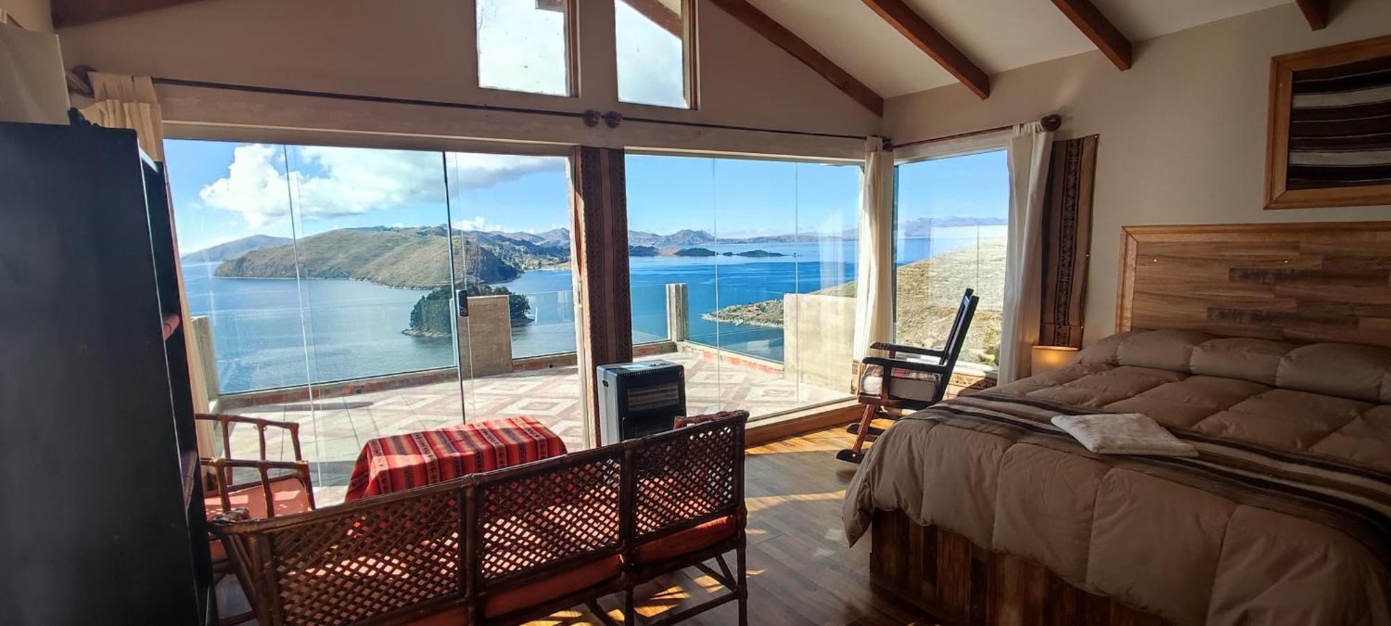 Inti Illimani Lodge Comunidad Yumani Eksteriør bilde