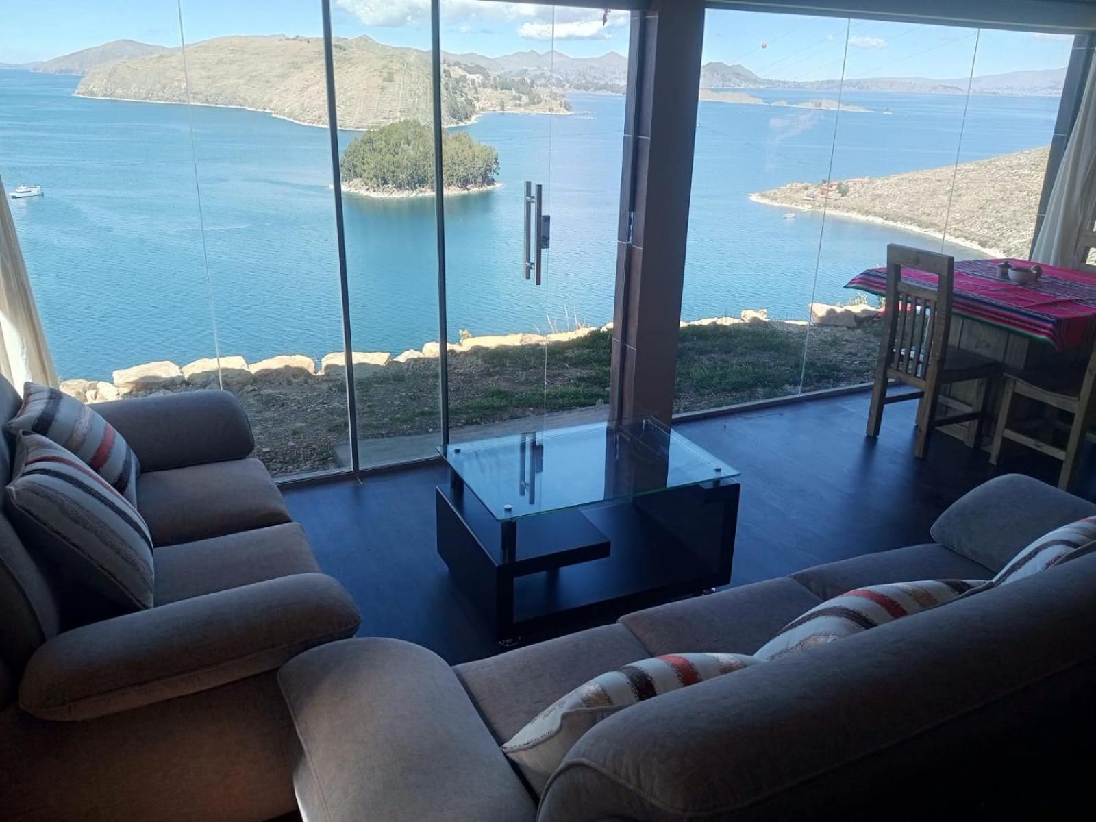 Inti Illimani Lodge Comunidad Yumani Eksteriør bilde